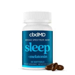CBDMD, CBD PM Soft Gels with Melatonin