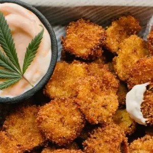 Dosed Dilly Pickle Fries with Garlic Aioli